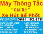 Thông Tắc Toilet Giá Rẻ,Thông Tắc Vệ Sinh,Thong Tac Chau Rua,Hút Bể Phốt