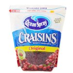 Nam Việt Quất Ocean Spray Craisins Dried Cranberries Original (Bịch 1360G)