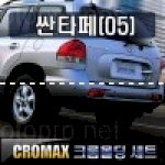 (Cromax) Ốp Gương Mạ Chrome Cho Xe Santafe(2005)