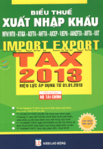 Biểu Thuế Xnk 2013 | Biểu Thuế Xuất Nhập Khẩu 2013 | Biểu Thuế 2013