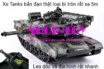 Xe Tank Điều Khiển Từ Xa Bắn Đạn Thật Tanks Rc Toy T03 Leo Dốc Rất Nhanh