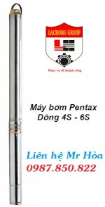 Bơm Giếng Khoan Pentax 6S25  18.5Kw Liên Hệ Mr Hòa 0987.850.822