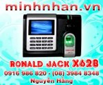 Máy Chấm Công Vân Tay Hitech X-628 Màn Hình Màu