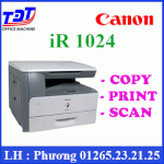 Cung Cấp Máy Photo Canon Ir 1024 Nhỏ Gọn, Copy-Print-Scan