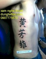 Giá Xăm Hình (Xăm Mình Tattoo) Tại Sàigon-Hình Xăm Đẹp Bít Lưng Cánh Tay Ngực Hông Sườn Chân!!!