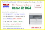 Máy Photocopy Canon Ir 1024, Canon, Ir 1024, Canon Chính Hãng