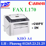 Máy Fax Canon L170 (Copy-In-Scan) Thay Thế L140