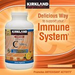 Kirkland Signature™ Vitamin C 500 Mg. Hộp 500 Viên Ngậm