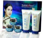 Bộ Mỹ Phẩm Trắng Da, Trị Nám Nurse Face Ngọc Trai - Hàn Quốc (5 In 1)