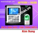 Máy Chấm Công Hitech X628-C, Bh Va Lắp Miễn Phí-Lh Kim Sung: 0916 986 800-08.39848053