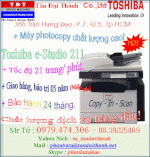 Máy Photocopy Toshiba E Studio 211, Toshiba Studio 211, Toshiba 211, Tốc Độ 21 Tr, Copy-In-Scan, Giá Rẻ Nhất
