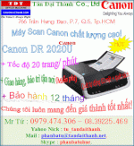 Máy Scan, Canon Dr 2020U, Scan Canon Dr 2020U, Máy Scan Canon Dr 2020U, Canon Dr-2020U, Khuyến Mãi Lớn!