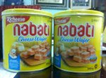 Bánh Hộp Sắt Mầu Vàng Nabati Chỉ Có Tại 0904020623