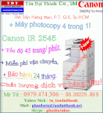 Máy, Photocopy, Canon Ir-2545, Canon Ir 2545, Photocopy Canon Ir 2545, Máy Photocopy Canon Ir 2545, Dịch Vụ Hàng Đầu, Giá Rẻ Nhất.