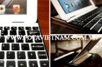 Bàn Phím Nhôm Cho Ipad 2, 3 & 4 Apple Tablet 
