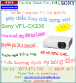 Máy Chiếu, Sony Vpl-Cx235, Projector Sony Vpl Cx235, Sony Vpl Cx235, Sony Vpl Cx 235, Giá Khuyến Mãi, Miễn Phí Lắp Đặt