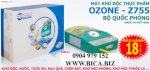 Hướng Dẫn Sử Dụng Máy Ozone Rửa Rau Quả - Máy Ozone Z755 Bo Quoc Phong Viet Nam