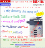 Máy Photocopy, Toshiba Studio 356, Toshiba E-Studio 356, Toshiba 356, Tốc Độ 35Tr, Miễn Phí Dịch Vụ, Khuyến Mãi Lớn