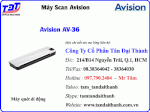 Chuyên Bán Máy Scan Avision Av-36 , Avision Av-50F Giá Tốt, Chính Hãng