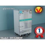 Tủ Cơm Gas Đức Việt 8 Khay Có Quạt Thổi Điều Khiển Cơ ( Dvg 08Qt ) Rút Ngắn Thời Nấu Với Zoăng Cách Tủ Cao Cấp Chống Thoát Nhiệt