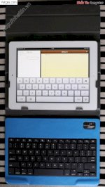 Bao Da Ipad Liền Bàn Phím Ihome Slim Bluetooth Keyboard Case Nhập Khẩu Từ Usa