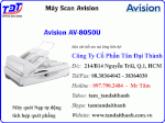 Chuyên Bán Máy Scan A3 Avision Av-8050U , Avision Av-5200, Avision Av-8350 Giá Rẻ