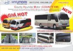 Bán Xe Hyundai County Hàng 3 Cục Thân Dài Nội Thất Limousine + Giao Xe Ngay