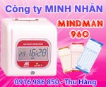 Máy Chấm Công Mindman M960A  Bằng Thẻ Giấy - Tặng Kèm 500 Thẻ - Giá Siêu Rẻ - Lh: 0916 986 850 Thu Hằng