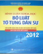 Sách Bình Luận Khoa Học Bộ Luật Tố Tụng Dân Sự Năm 2012, Mới Nhất Năm 2013