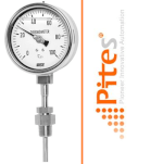 Wise Vietnam | T259 | Direct Reading Thermometer With Oil Filled(Din Type) | Pitesco Vn