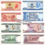 Bán Tiền Cotton 10 20 50 100 Ngàn Đồng Việt Nam Mới 100%