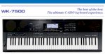 Đàn Organ Casio Wk-7500 - Âm Thanh Sân Khấu Biểu Diễn Giảng Dạy