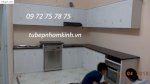 Tủ Bếp Nhôm Sơn Tĩnh Điện