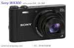 Sony Wx300 18.2Mp, Zoom Quang Hoc 20X Là Chiếc Máy Compact Hoàn Hảo Nhất!