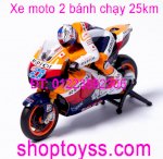 Xe Máy Điều Khiển Từ Xa 1/6 Chạy 2 Bánh 25Km Shoptoyss Mo01