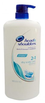 Dầu Gội Và Xả 2In1 Head & Shoulders Dry Scalp Care (Chai 1.18L)
