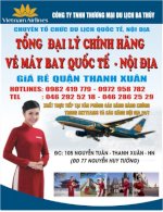 Vé Máy Bay 2013 Sài Gòn – Hà Nội Của Viet Jet Air Khuyến Mại 2013 Tại 105 Nguyễn Tuân Quận Thanh Xuân Hà Nội 0462862529