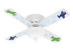 Quạt Trần Đèn Trang Trí Hunter Low Profile Iv Plus With Airplane Blades - 42(25718) , Quạt Trần Thiết Kế Hiện Đại Dễ Sử Dụng Và Có Độ An Toàn Cao , Quạt Trần Có Điều Khiển Từ Xa ,Thuận Tiện Khi Dùng