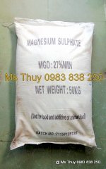 Magnesium Sulphate, Magie Sulfate, Mgso4 (Ngậm 7 Nước Và Khan)