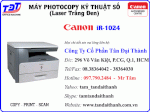 Tân Đại Thành Corp - Bán Máy Photocopy Canon Ir-1024 Hàng Chính Hãng