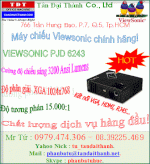 Máy Chiếu Viewsonic Pjd6243, Projector, Viewsonic 6243, Viewsonic Pjd6243, Viewsonic Pjd 6243, Khuyến Mãi Lớn, Miễn Phí Dịch Vụ