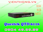 Đầu Ghi Hình Questek Qtd-6116 / Questek Qtd-6116 / Qtd-6116 / Qtd 6116 / Khuyến Mãi