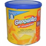 Bánh Ăn Dặm Phô Mai Dành Cho Trẻ Em Gerber Lil's Crunchies (42G)