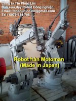 Robot Hàn,Máy Hàn Robot Motoman Japan.lh : 1632 Quốc Lộ 1A.tân Thới Hiệp.q 12