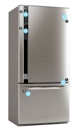 Tủ Lạnh 2 Cánh Panasonic Nr-Bw465Xsvn, Tủ Lạnh Panasonic 450 Lít, Tủ Lạnh Chính Hãng