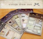 Sticker Đẹp Trang Trí Album Handmade Vintage Dream Pack