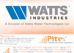 Watts Industries | Butterfly Valves | Shut Off Valves | Automatic Control Valves | Safety Relief Valves | Check Valves | Thiết Bị Valve Công Nghiệp Wattss | Watts Industries Vietnam | Pitesco Vn