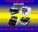 Máy Đếm Tiền Henry Hl 2010, Hl 2100, Hl 2020, Hl 2800 Giá Km Cực Sốc