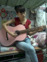 Gitar Classic Màu Hồng Dành Cho Nữ