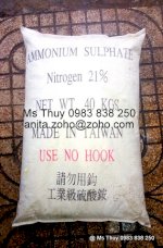 Ammonium Sulphate Sa (Khan, Ngậm Nước, Dạng Bột, Dạng Hạt ...)
